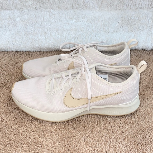 Nike Shoes - Cream/Tan Nike Sneakers